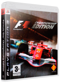 F1 Championship Edition Playstation 3 US box art